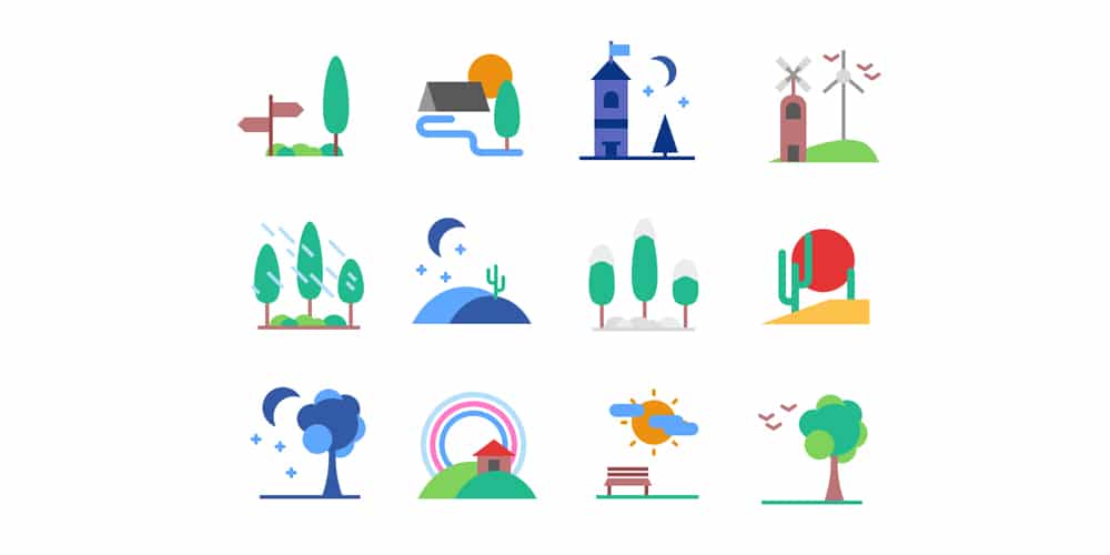 Landscape Icons