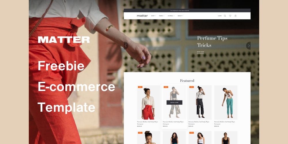 Matter E-Commerce Template