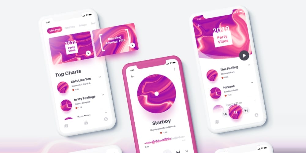 Music App UI Kit