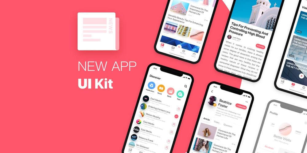 News App UI Kit