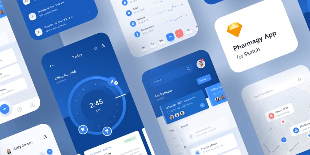 Pharmagy Medical App UI Kit