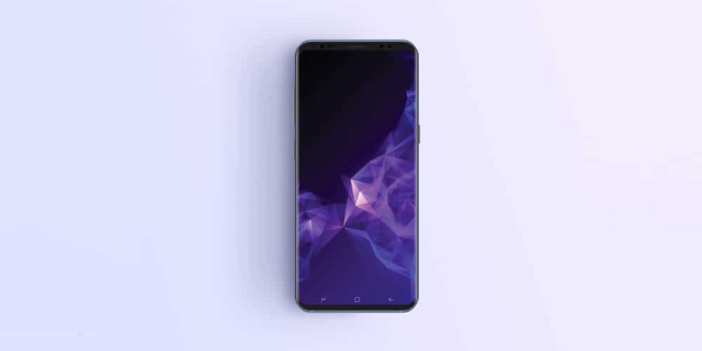 Samsung S9 Phone Mockup