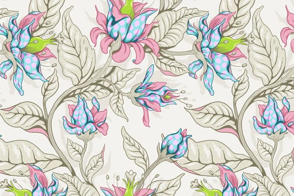 Seamless-Fantasy-Floral-Pattern