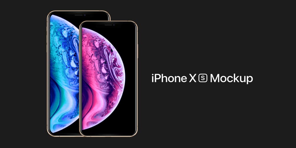 iPhone XS Max Mockup