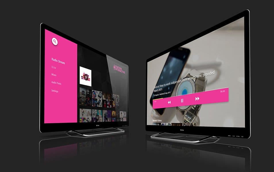 tv app psd set