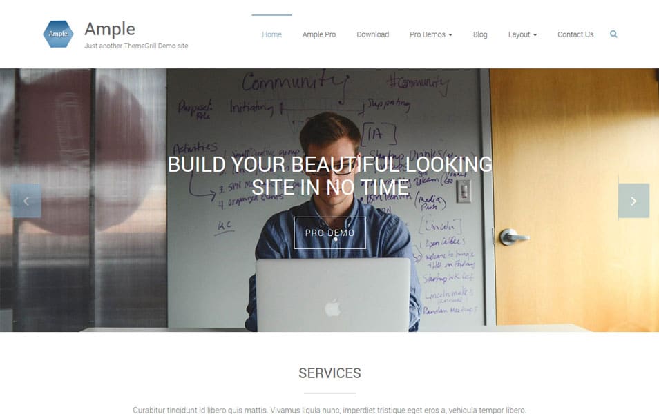 Ample Multipurpose Responsive WordPress Theme