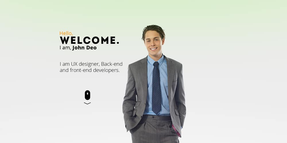 Free Portfolio Website Templates (PSD & HTML) 89 Beauty