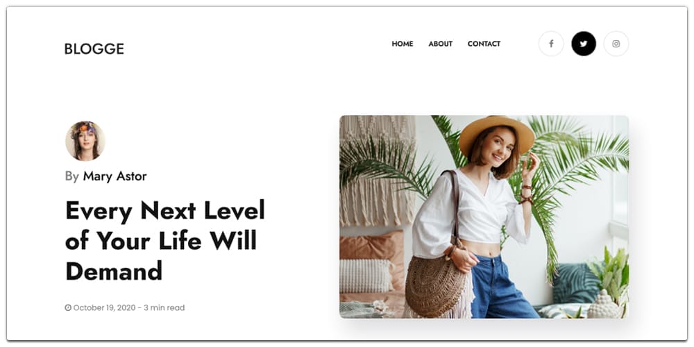 Free Portfolio Website Templates (PSD , HTML) 162 Blogge
