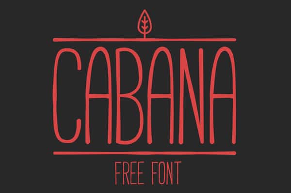 Cabana Free Font