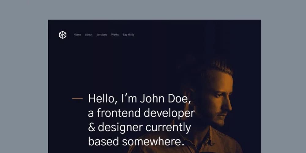 Ethos Portfolio HTML Template