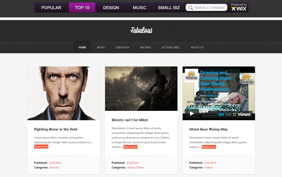40+ Latest Free Grid Style Blogger Templates 2021 45 Fabulous Responsive Blogger Template