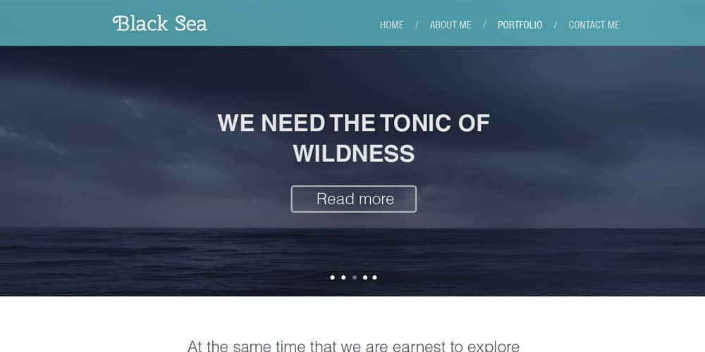 Free Corporate and Business Web Templates PSD 62 Flat Style Business Template PSD