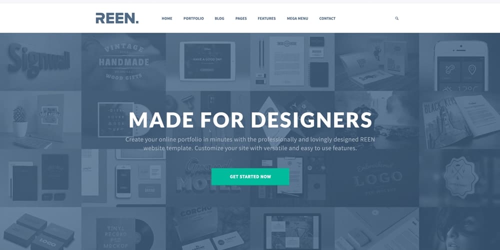 Free Creative Portfolio Bootstrap 3 Template