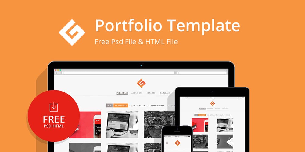 Free Portfolio Template