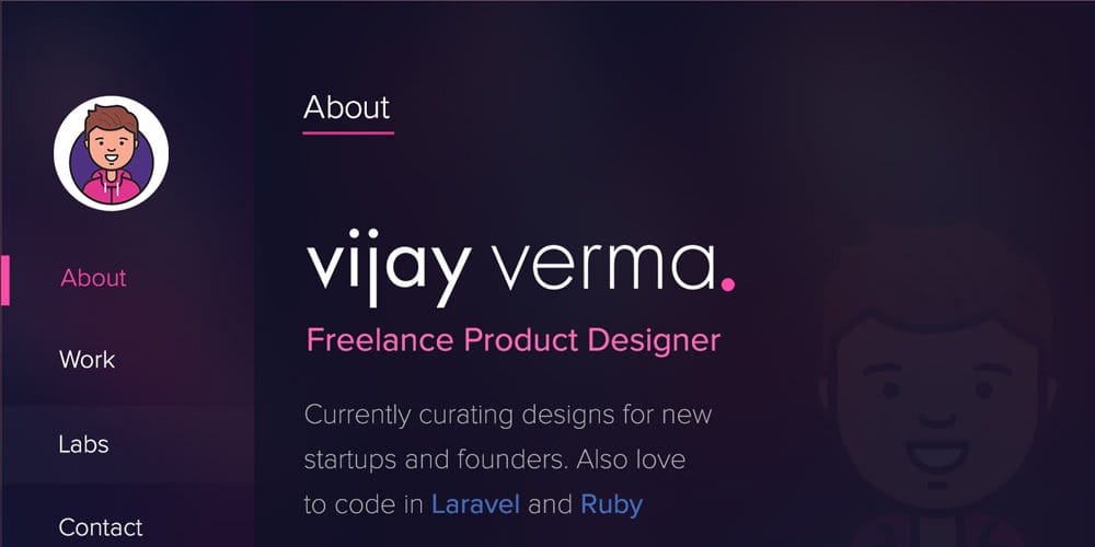 Free Portfolio Website Templates (PSD , HTML) 26 Glazzy Free Portfolio Web Template PSD