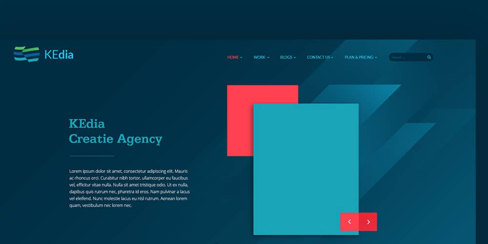 Kedia Website Templates