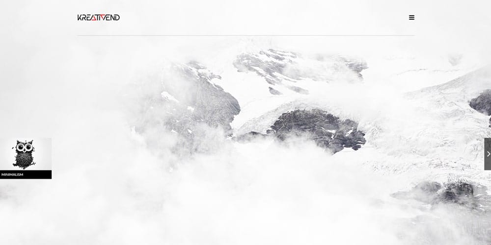 Free Portfolio Website Templates (PSD & HTML) 65 Kreativend