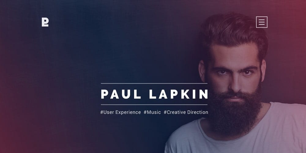 Free Portfolio Website Templates (PSD , HTML) 63 Personal Site Free PSD