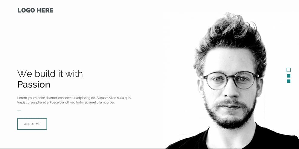 Free Portfolio Website Templates (PSD & HTML) 78 Portfolio Template PSD