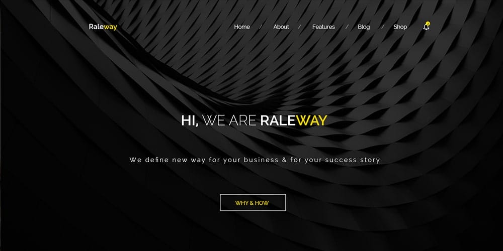 Free Corporate and Business Web Templates PSD 34 Raleway