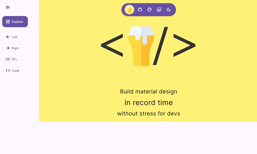 100+ Best CSS Frameworks for Responsive Design 107 BeerCSS