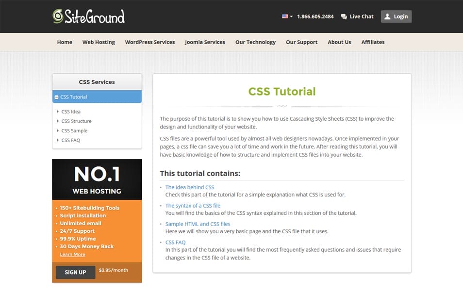 25+ Best Collection of CSS Tutorial Websites 9 CSS Basics Tutorial | SiteGround