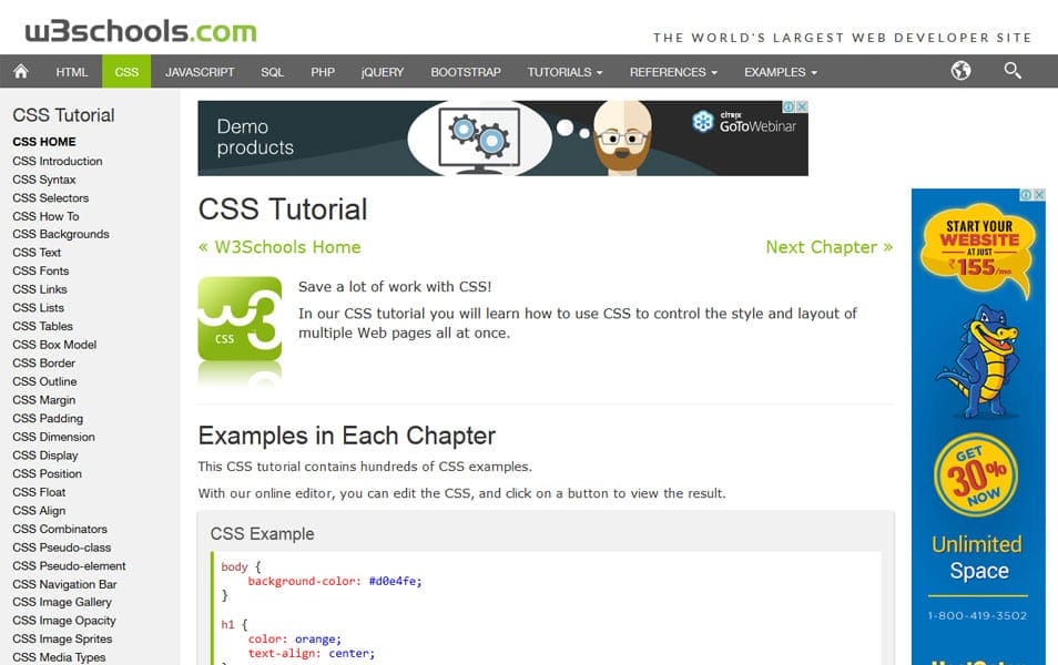 CSS Tutorial