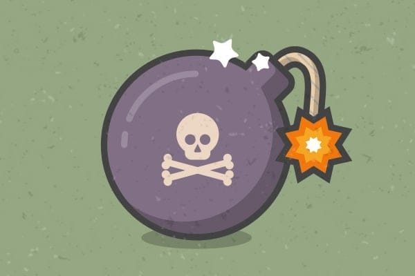  Cartoon Bomb Icon 