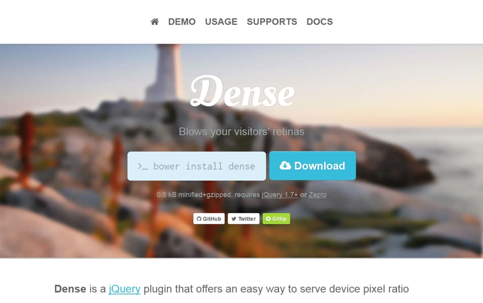 Best jQuery Retina Display Plugins 3 Dense.js