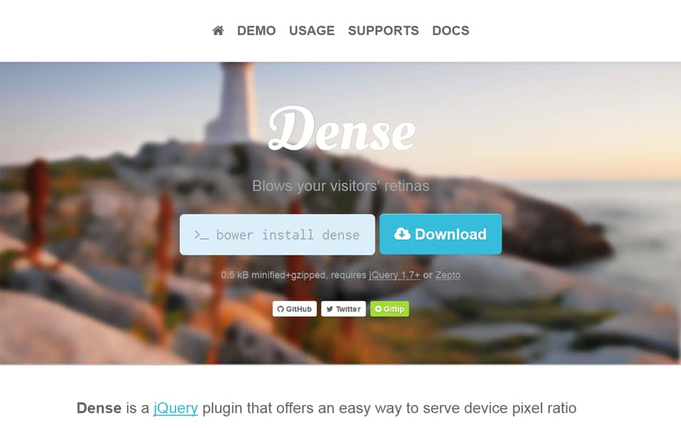 Dense.js