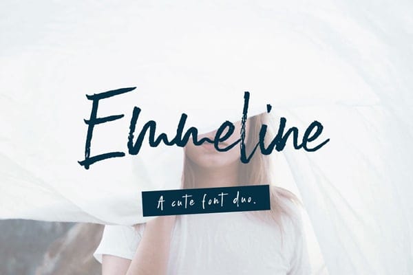 Emmeline Handwritten Brush Font