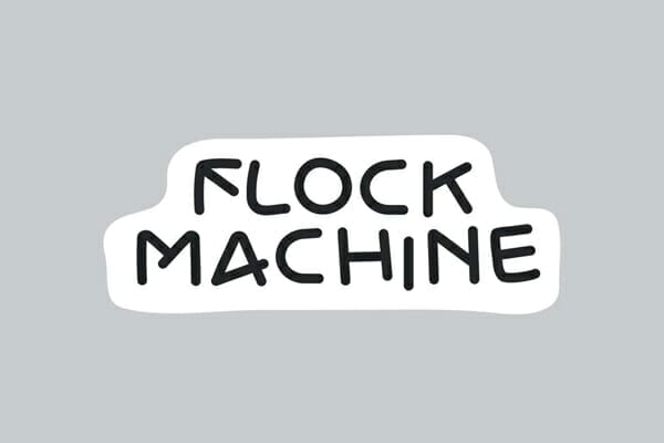 Flock Machine Font