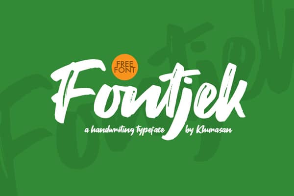 Fontjek Script Font