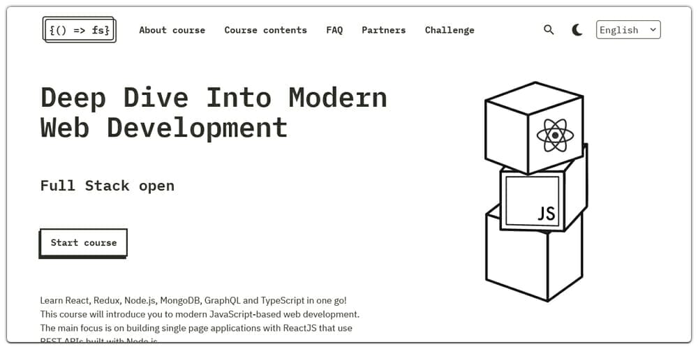 Best Places to Learn Web Development 12 Full Stack Open