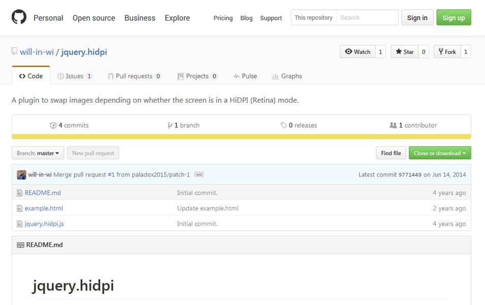 Best jQuery Retina Display Plugins 6 HiDPI (Retina) Display jQuery Plugin
