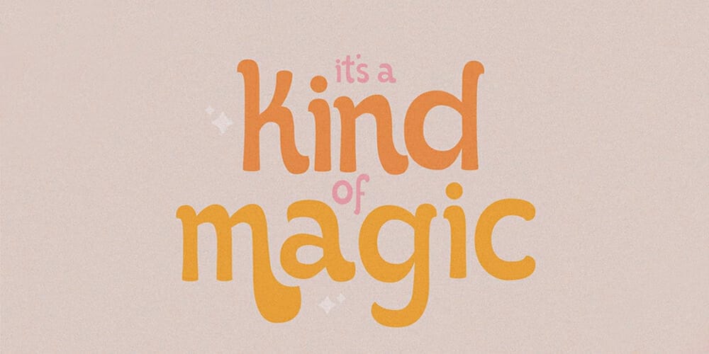 It’s Kind of Magic Font