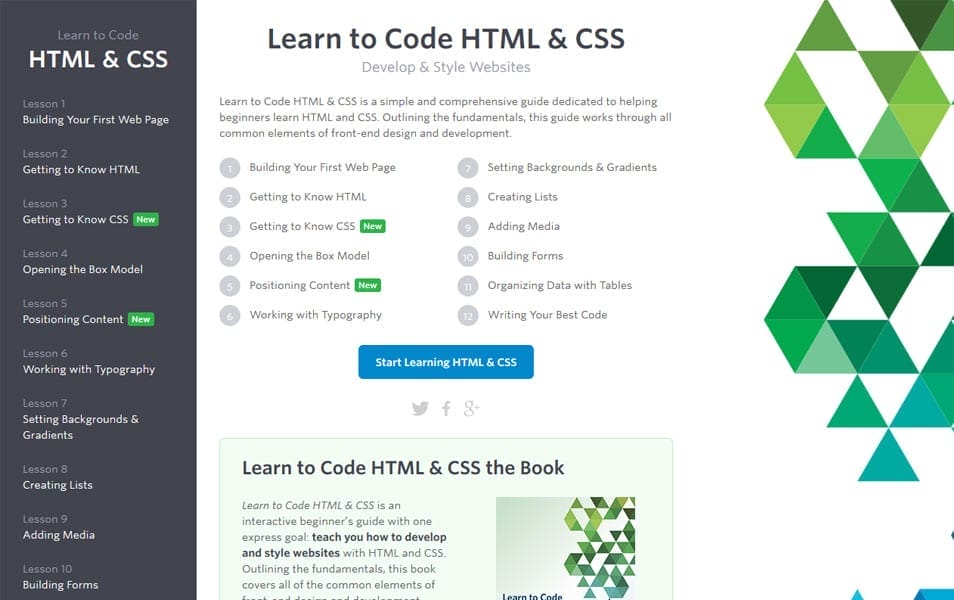 25+ Best Collection of CSS Tutorial Websites 4 Learn to Code HTML & CSS