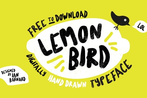 Lemon Bird Font