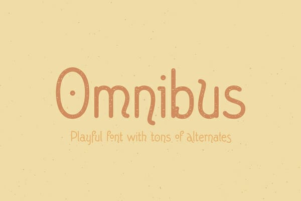 Omnibus Font