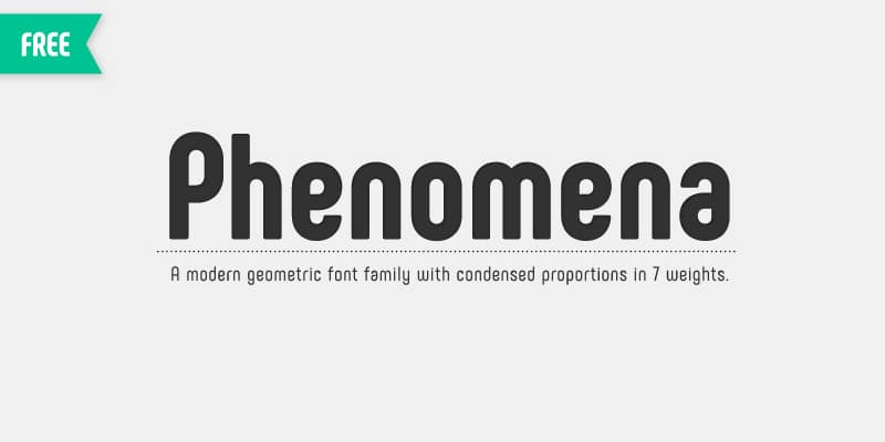 Phenomena Font