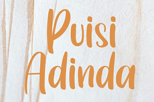 Puisi Adinda