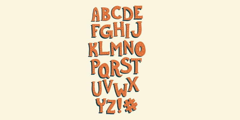 Best Free Retro Fonts for Designers 126 Retro Display Typeface