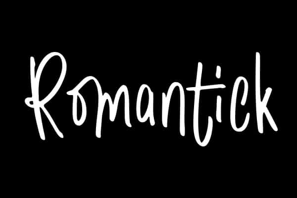 Romantick Font