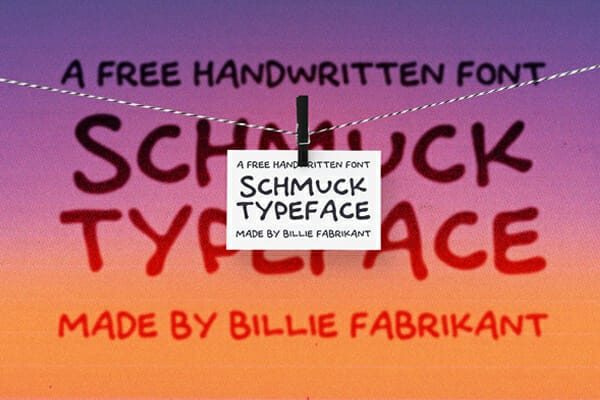 Schmuck Font