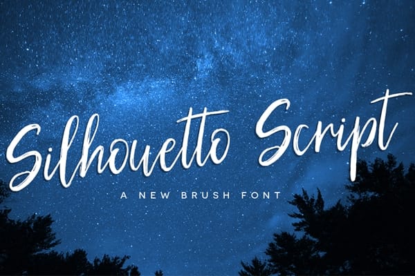 Silhouetto Handwritten Font