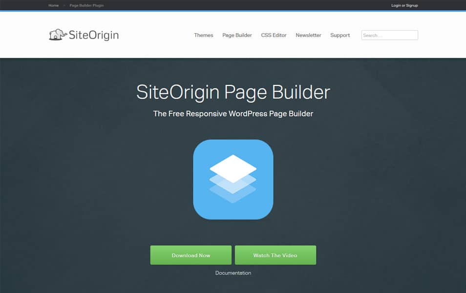 SiteOrigin Page Builder