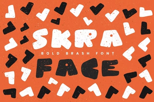 Skra Hand Drawn Font