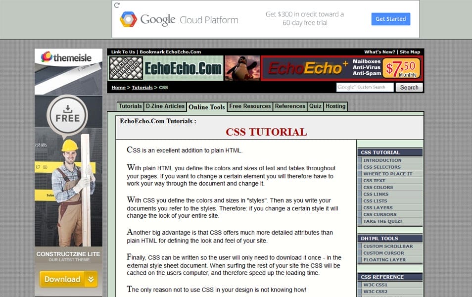 25+ Best Collection of CSS Tutorial Websites 15 The Complete CSS tutorial