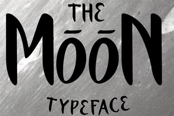 The Moon Typeface 