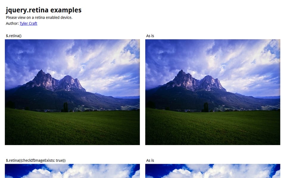 Best jQuery Retina Display Plugins 2 jQuery Retina Plugin